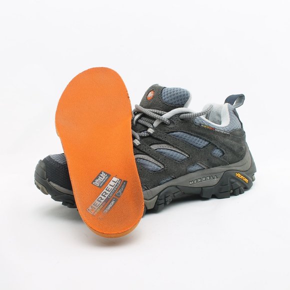 Merrell Moab 2 Vent Hiking Shoe Smoke Gray/ Blue Size Women's 7 EUR 37.5 - Picture 12 of 15